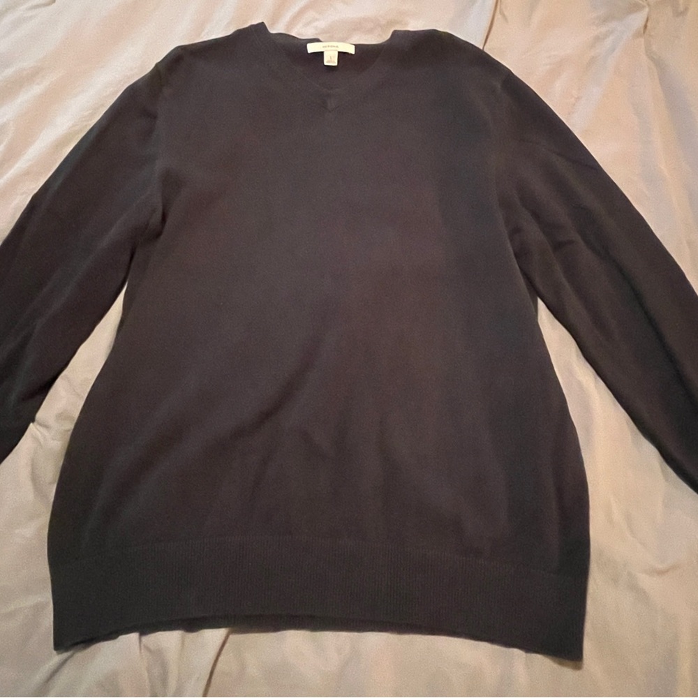 Men’s Black Merona Pullover Sweater
